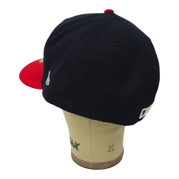 Atlanta Braves Fitted 7 1/2 Hat MLB Cap Embroidered Logo New Era 59Fifty - Picture 12 of 13
